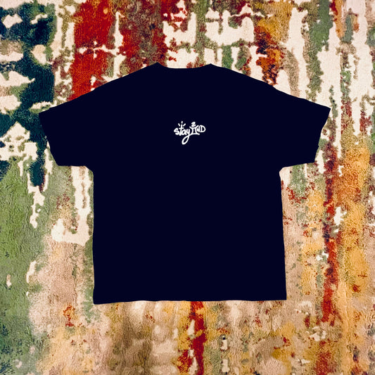 Stay 2nd Classic Tee (Navy/White)